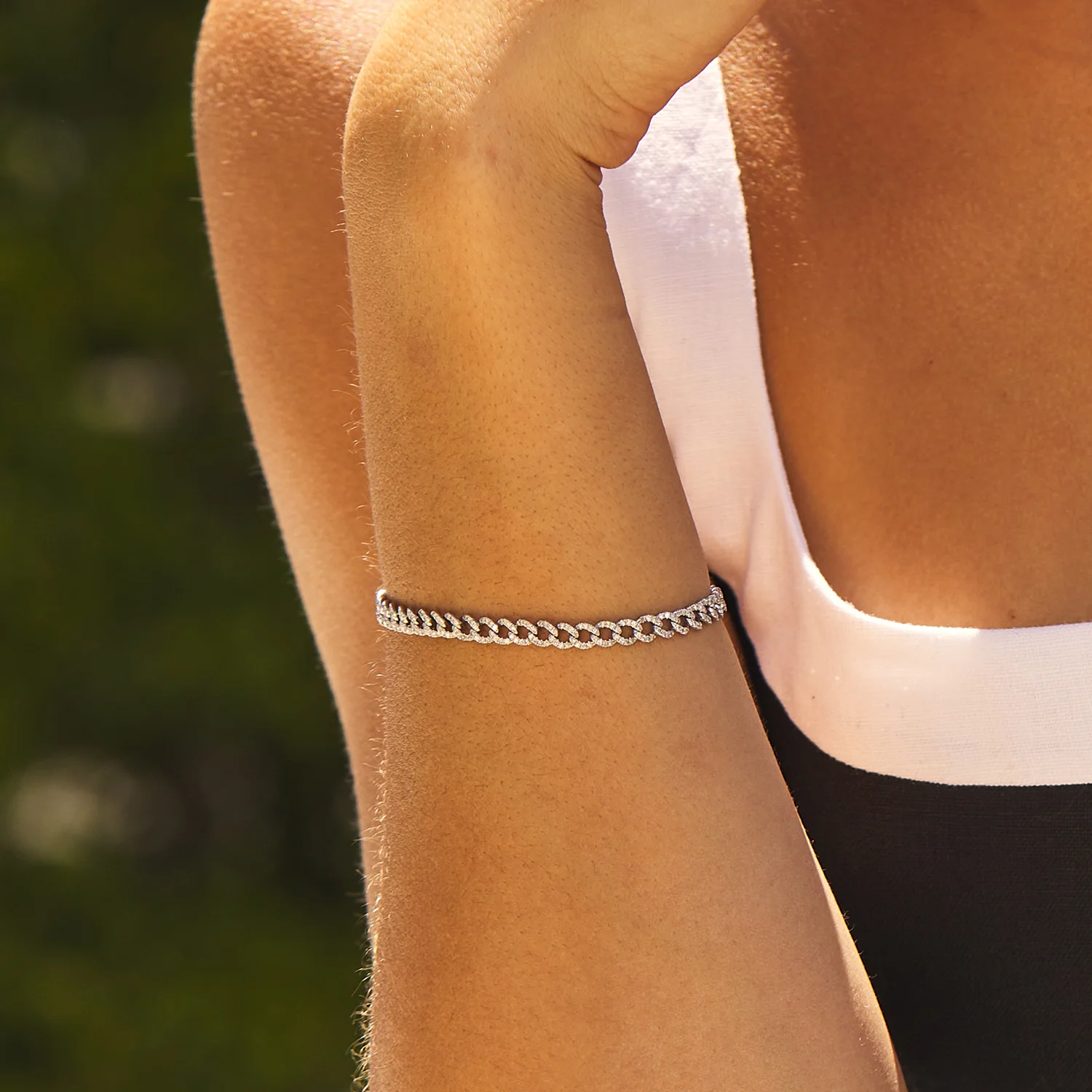 Diamond Cuban Link Bracelet - Image 8