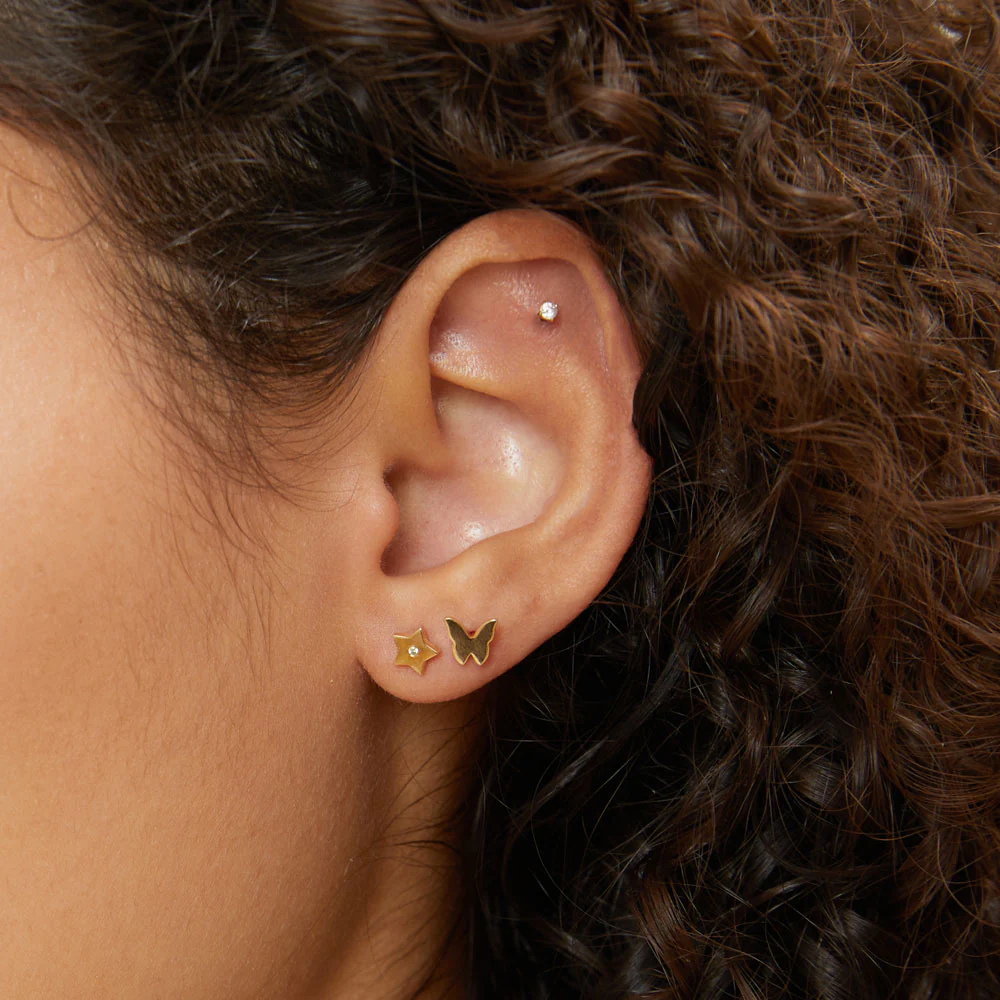 Diamond Star Studs - Image 4