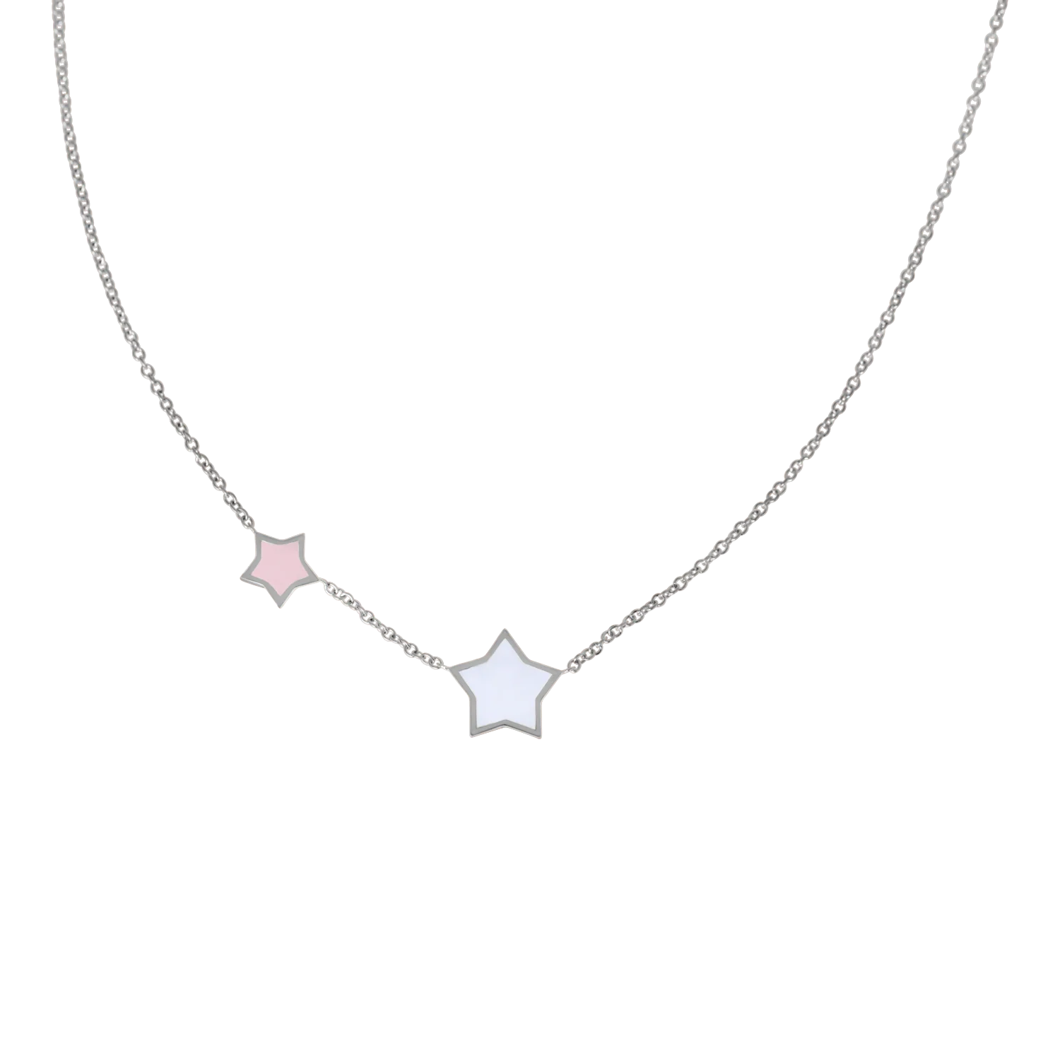 Twinkle Star Enamel Necklace - Image 2
