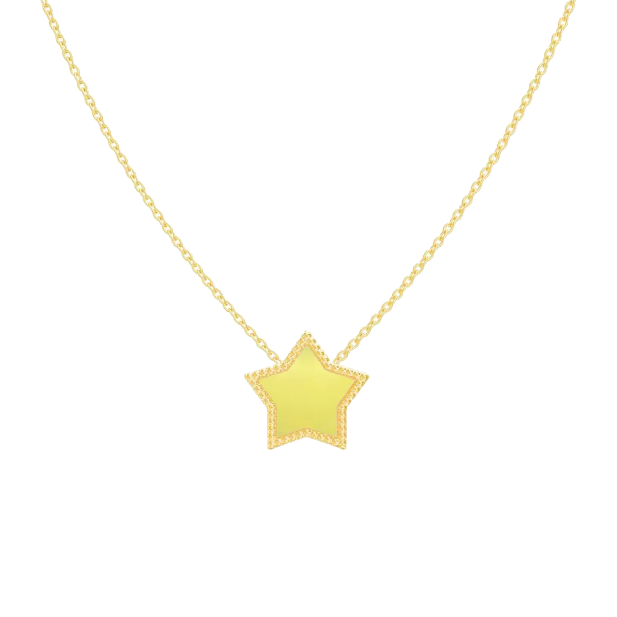 Enamel Star Necklace - Image 4