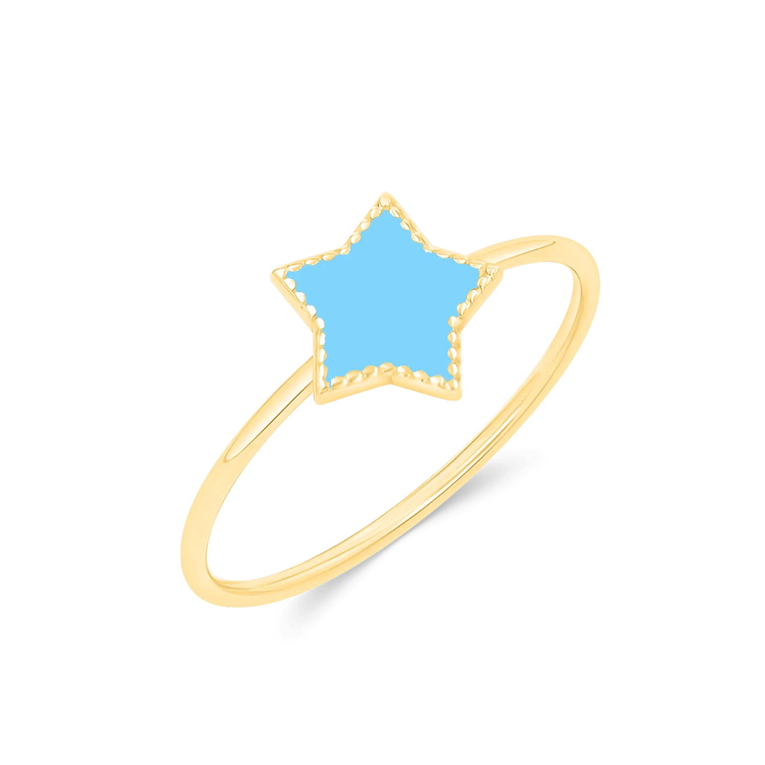 Enamel Star Ring - Image 5