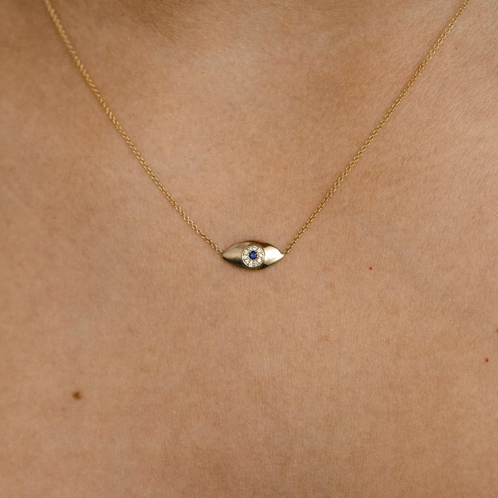 Kids Evil Eye Necklace - Image 4