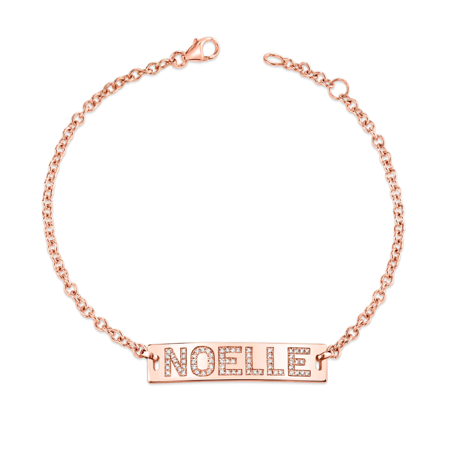Kids Signature Classic ID Engravable Pave Bracelet - Image 3