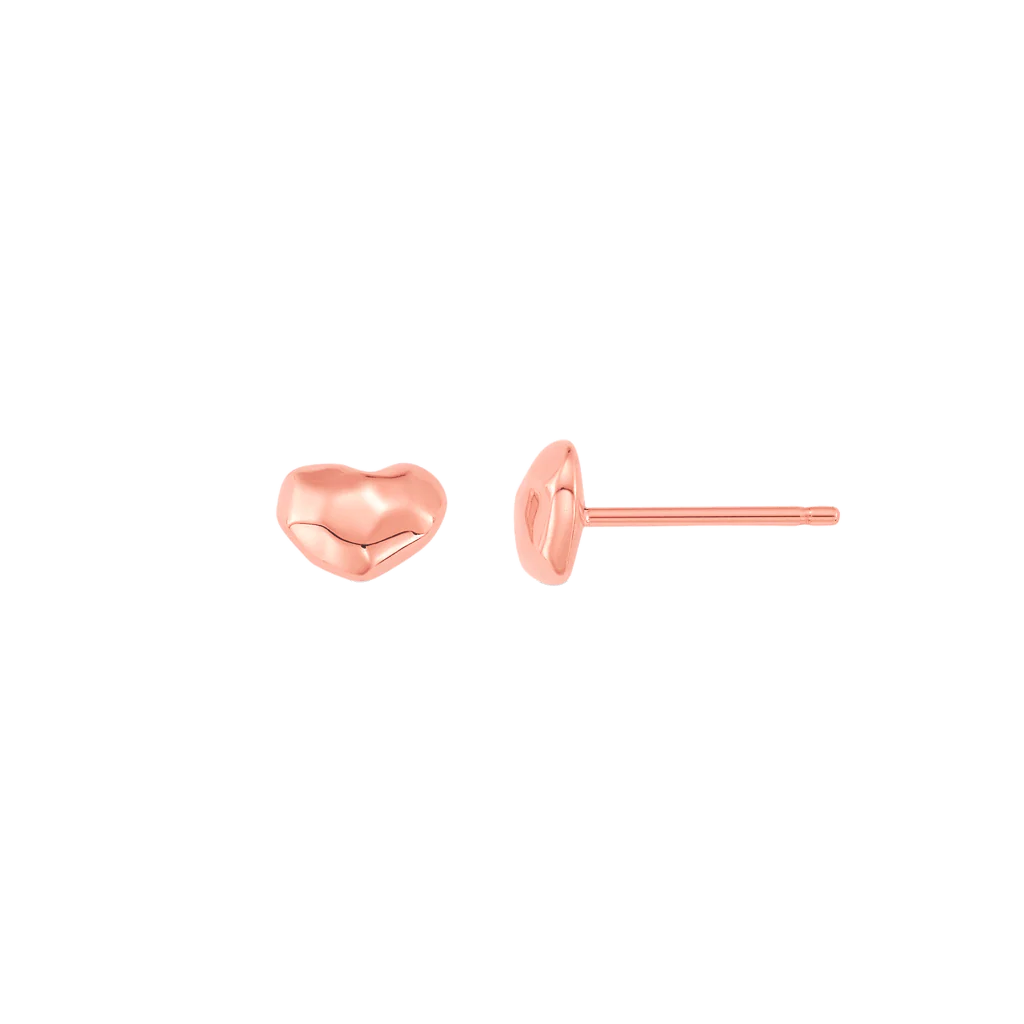 Kids Baby Love Heart Earrings - Image 3