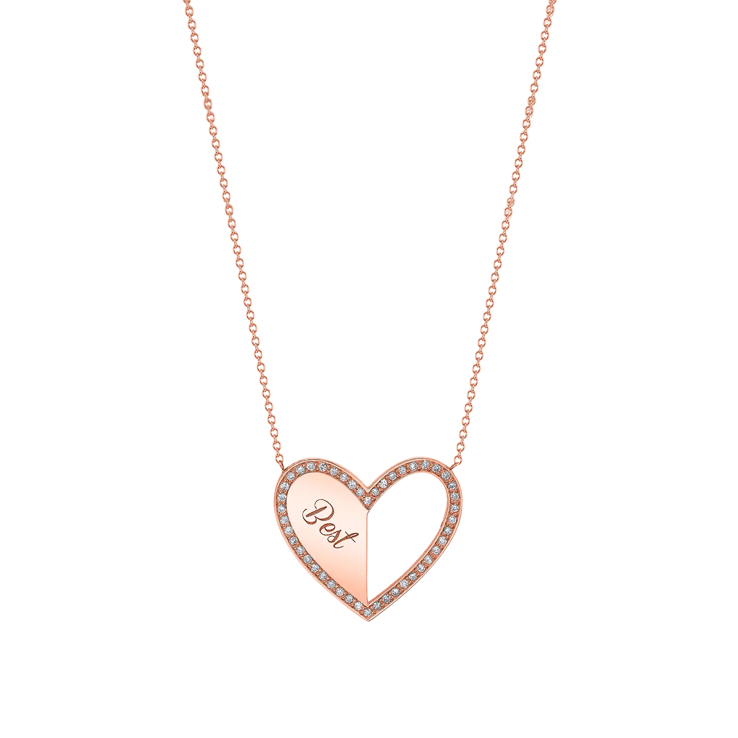 Kids Best Friend Heart Necklaces (Set of 2) - Image 3