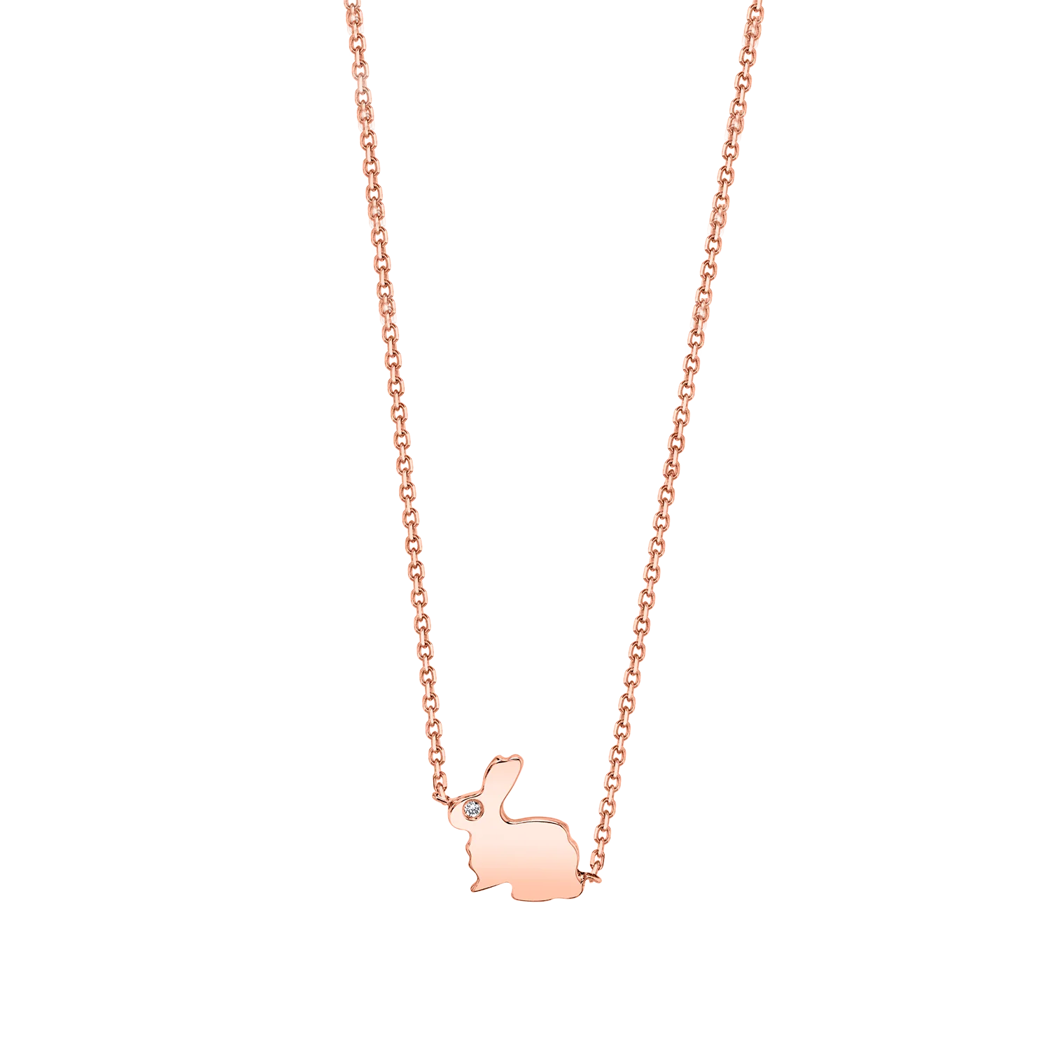 Kids Dainty Bunny Rabbit Necklace - Image 3