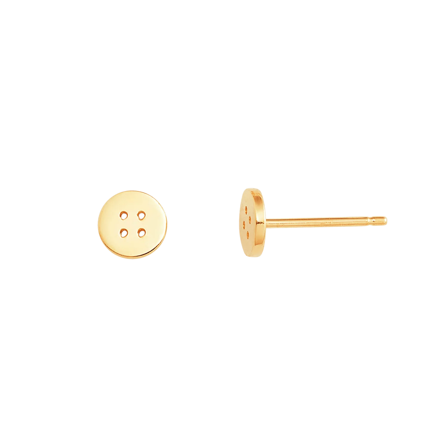 Kids Button Stud Earrings