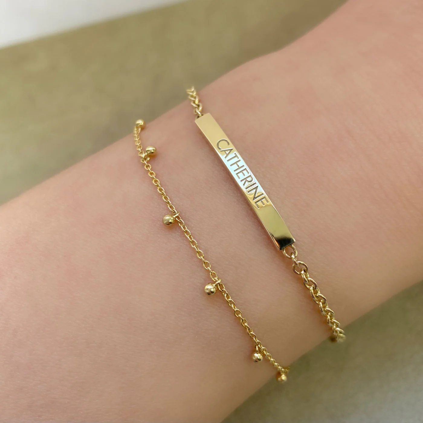 Kids Dainty Ball Bracelet - Image 4