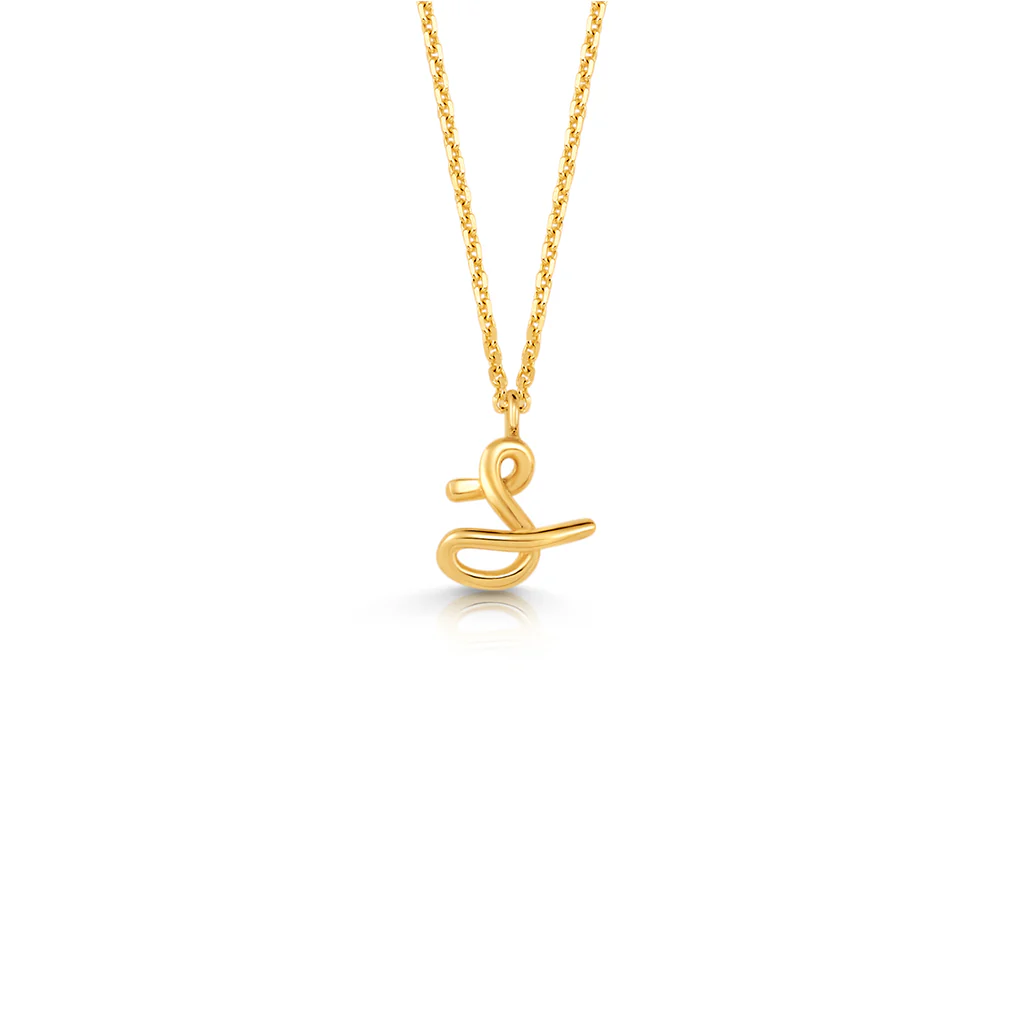 Kids Mini Letter Necklace - Image 58