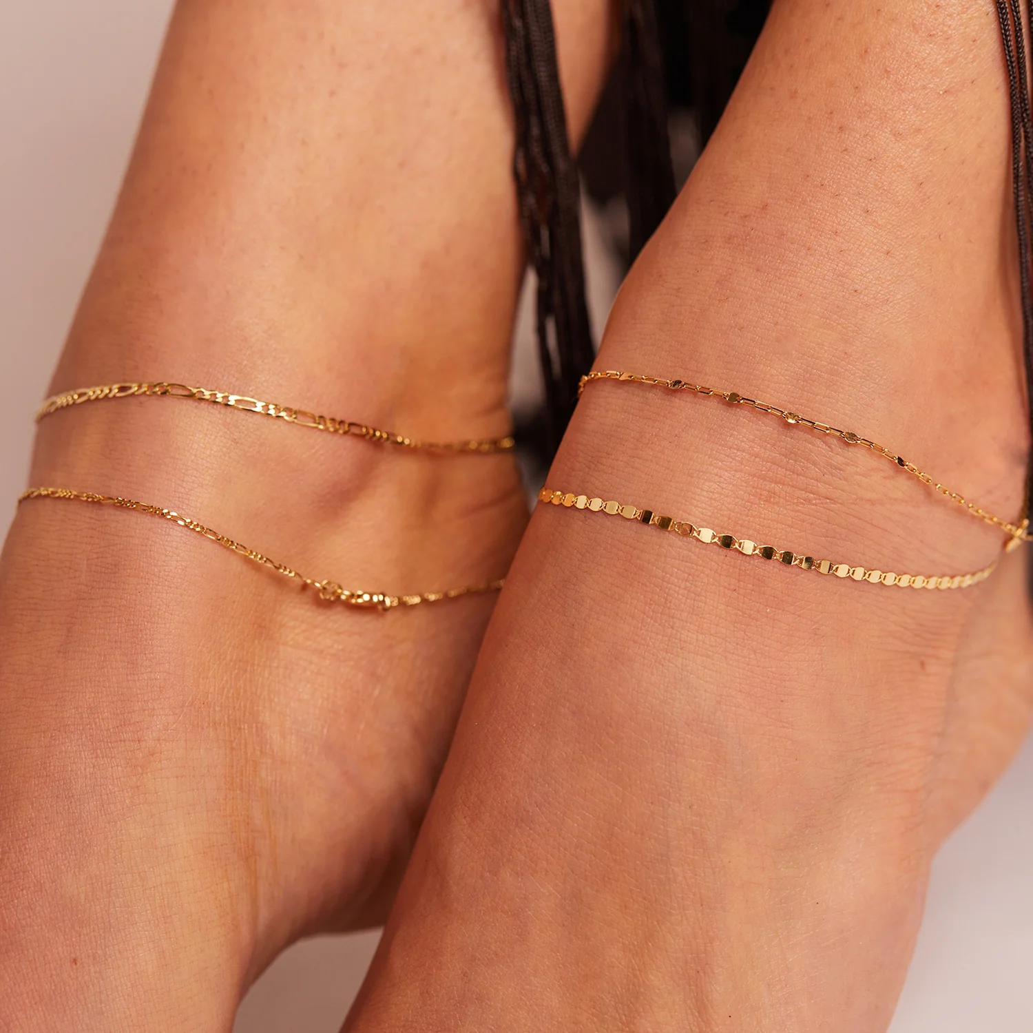 Mirror Chain Anklet - Image 5