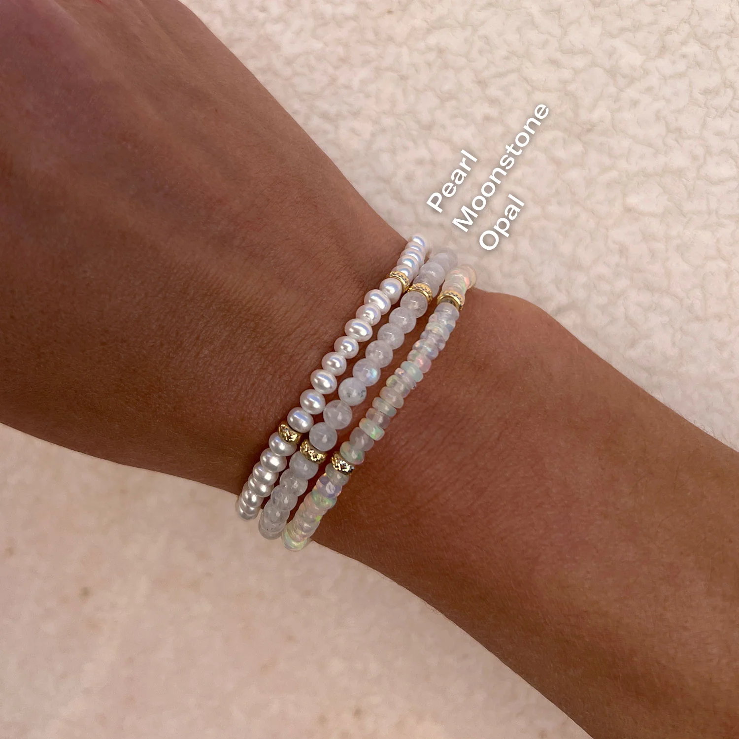 Opal Beaded Bracelet - Image 3