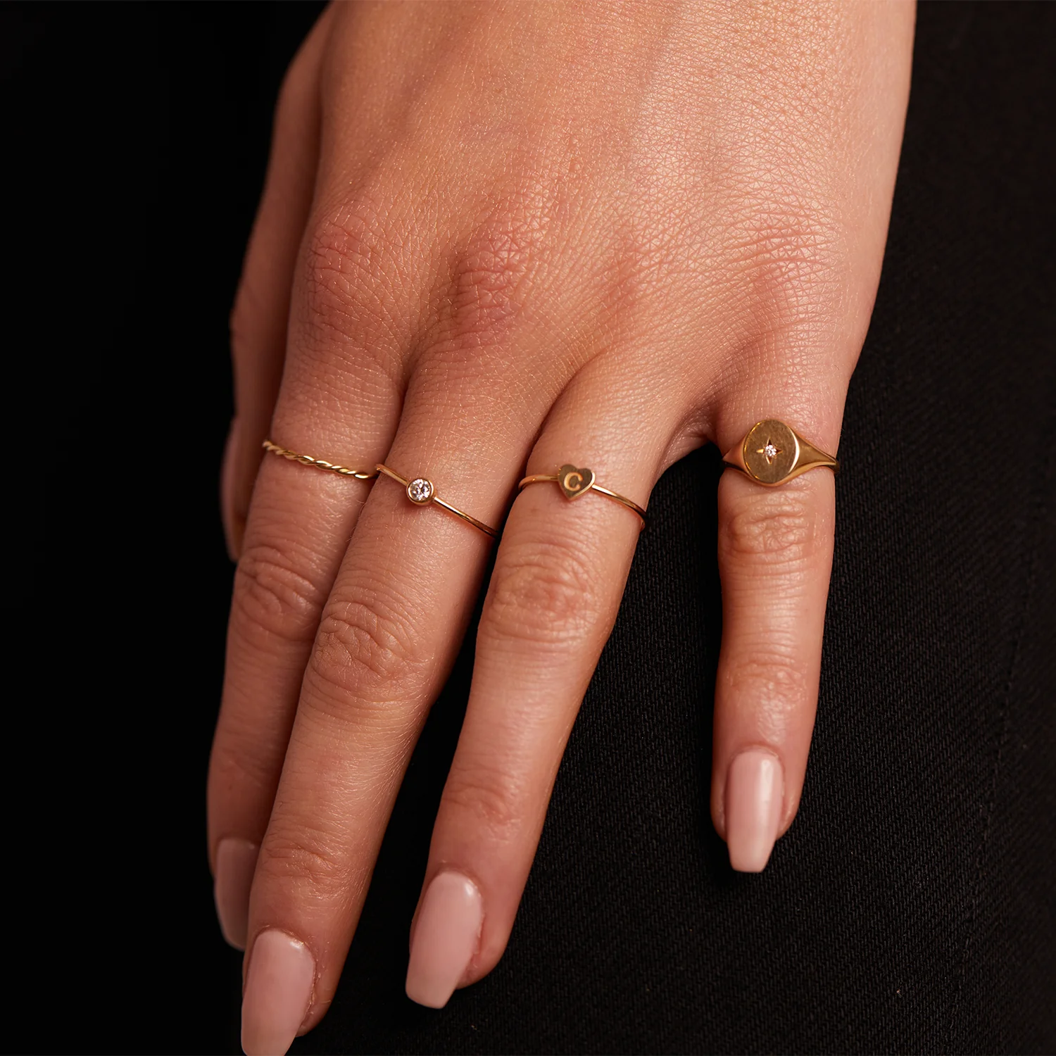 Petit Starset Signet Ring - Image 6