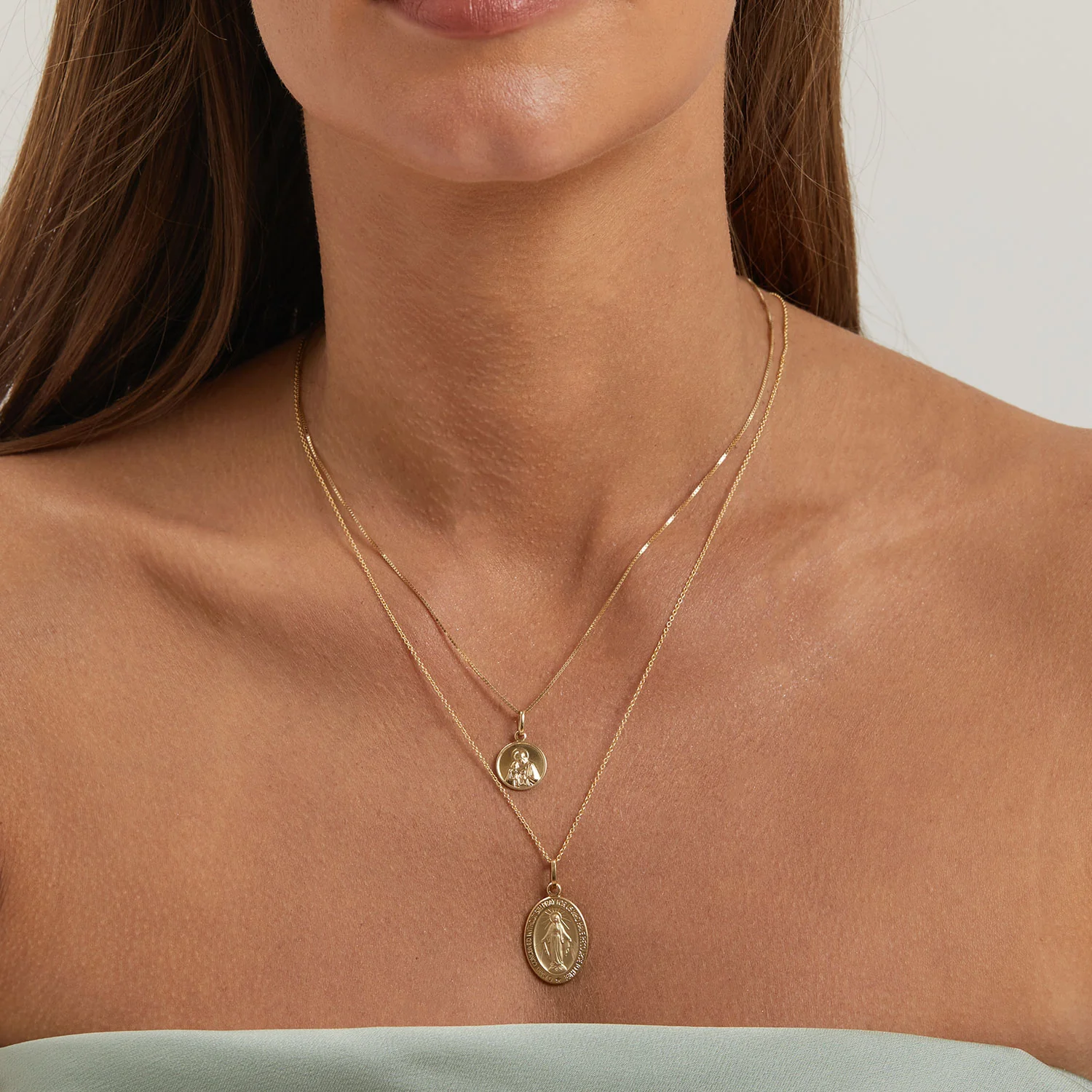 Round Religious Charm - Image 3