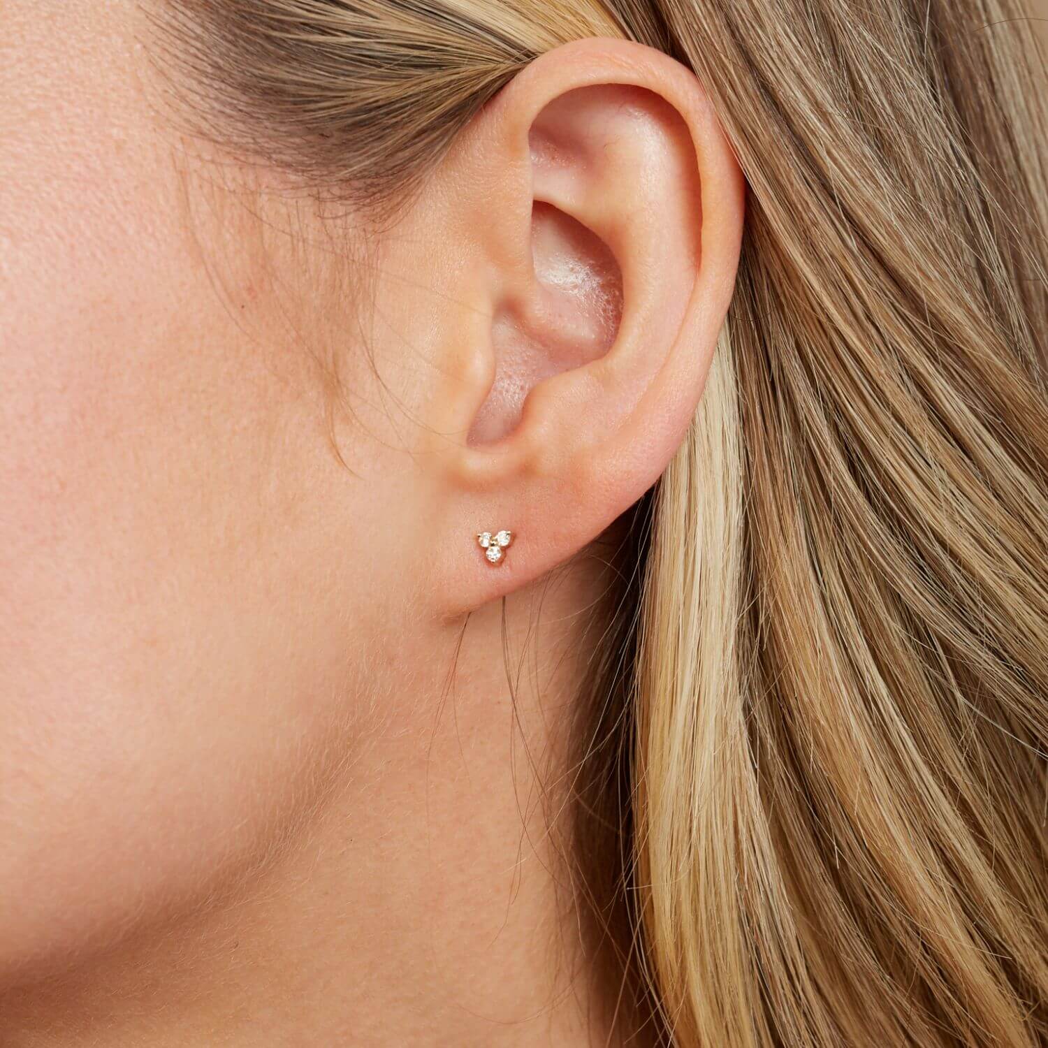 Trio Diamond Studs - Image 4