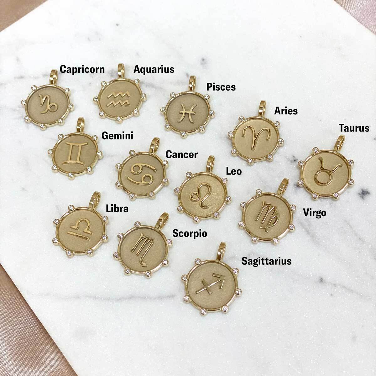 Zodiac Medallion Charm - Image 4